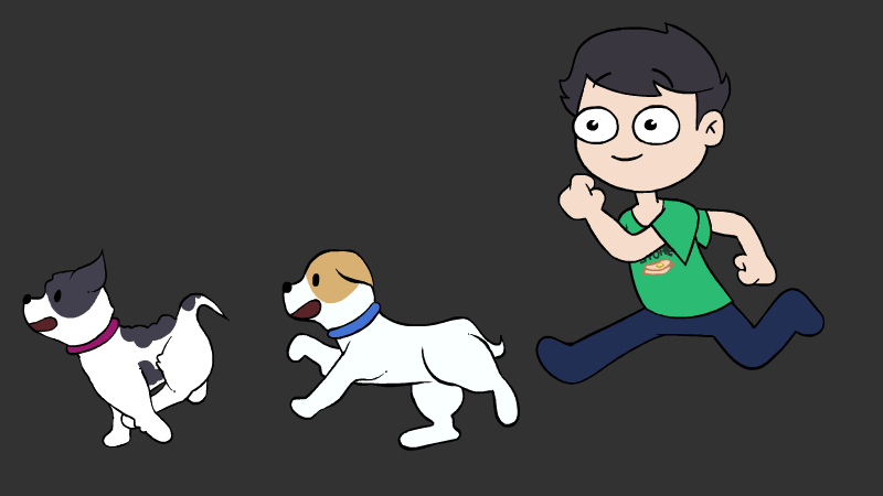 Animated outro for Daithi De Nogla.